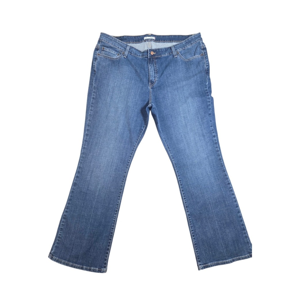 Levis 590 Bootcut Jeans Womens Size 20 Medium Wash Denim